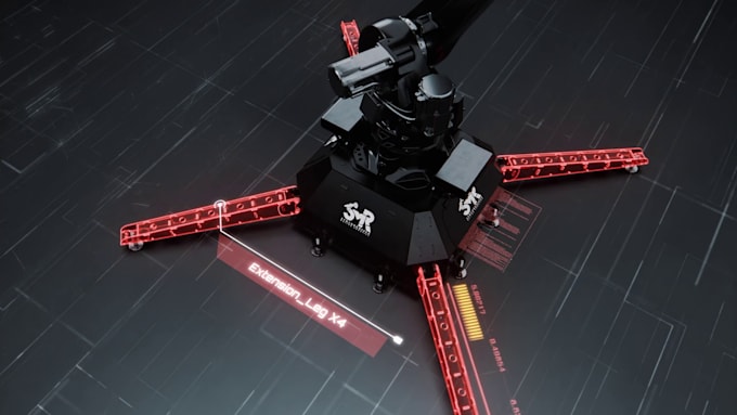 create 3d industrial animation, cgi product animation and mechanical animation