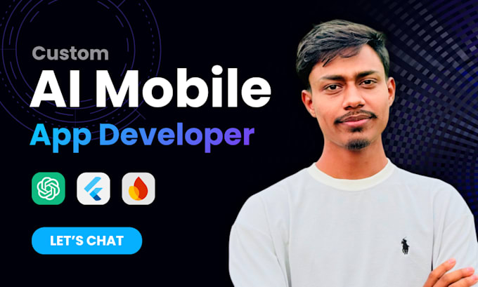 build custom ai mobile app for ios and android using flutter
