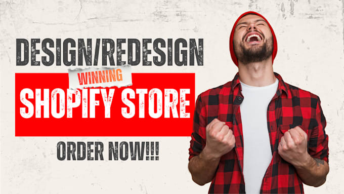 design, redesign shopify ecommerce store shopify website ecom development seo