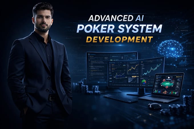 develop a custom poker bot, ai poker software, and automation tool for platforms