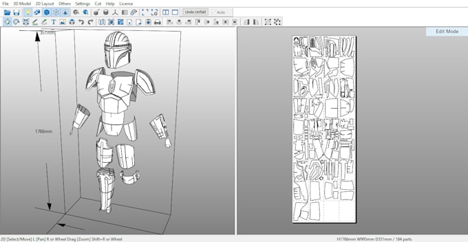 make patterns for any cosplays