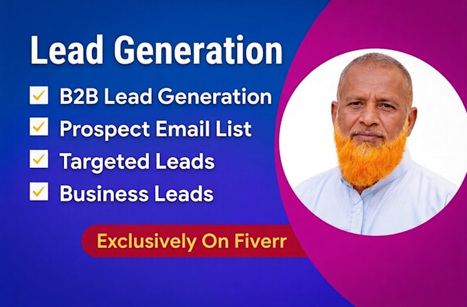 do targeted b2b lead generation and linkedin lead list building
