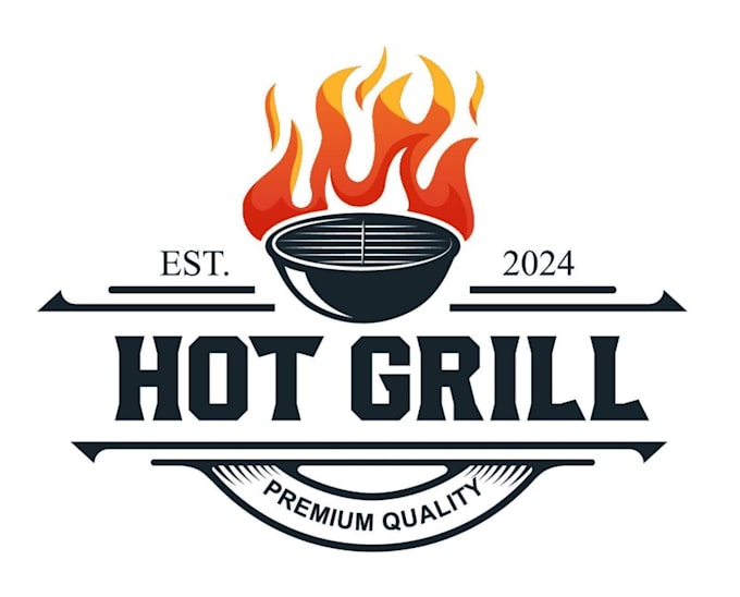 design professional BBQ logo