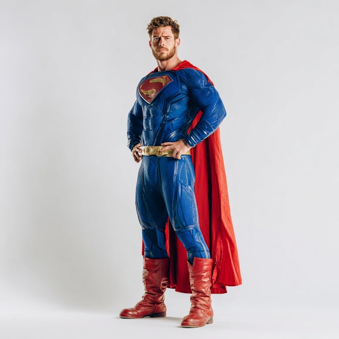 draw detailed superhero armor design