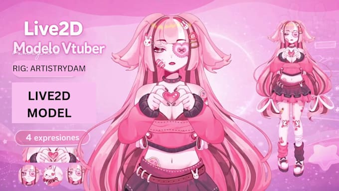 create a custom anime pngtuber avatar for twitch, youtube and discord