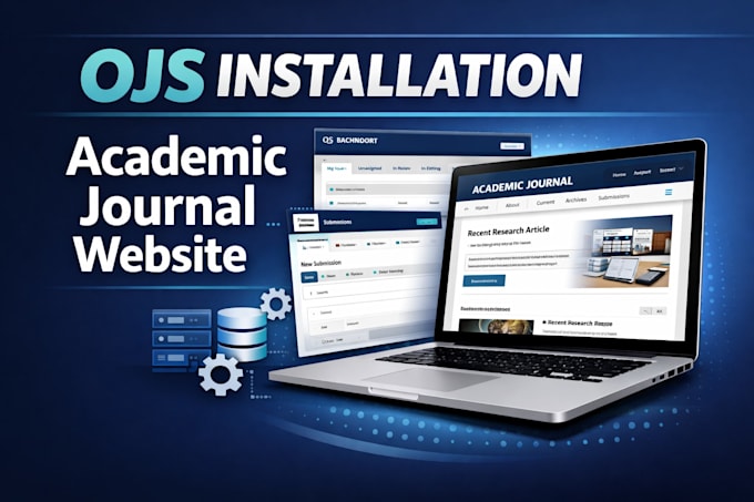install and setup ojs for your academic journal website
