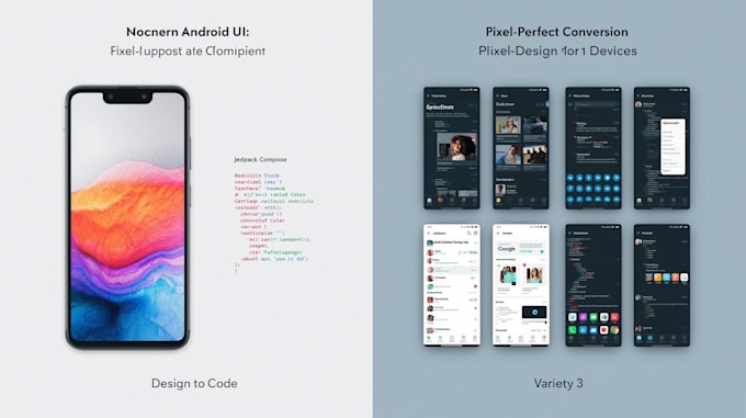 ui design ,figma to jetpackcompose or xml