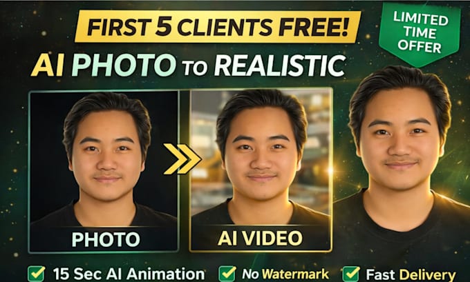 create ai short video from your photo