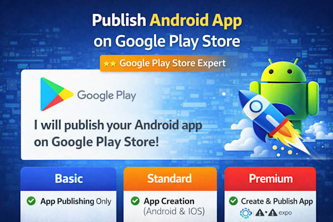 publish apps on google play store