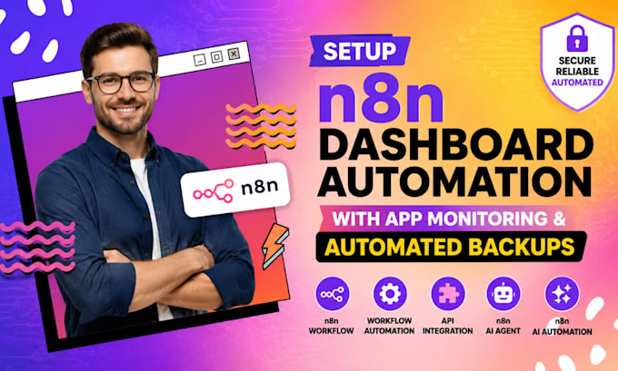Setup n8n dashboard automation with app monitoring and automated ...