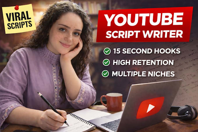 research and write a youtube script as a scriptwriter