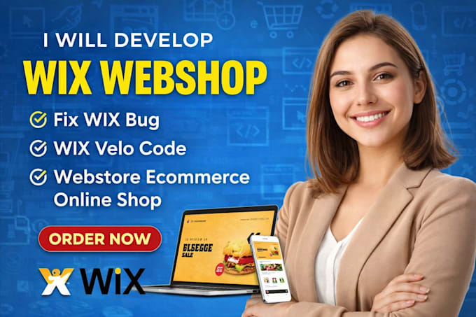 develop wix webshop fix wix bug wix velo code webstore ecommerce online shop