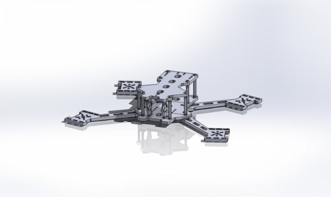 provide custom 3d drone modeling and cad design