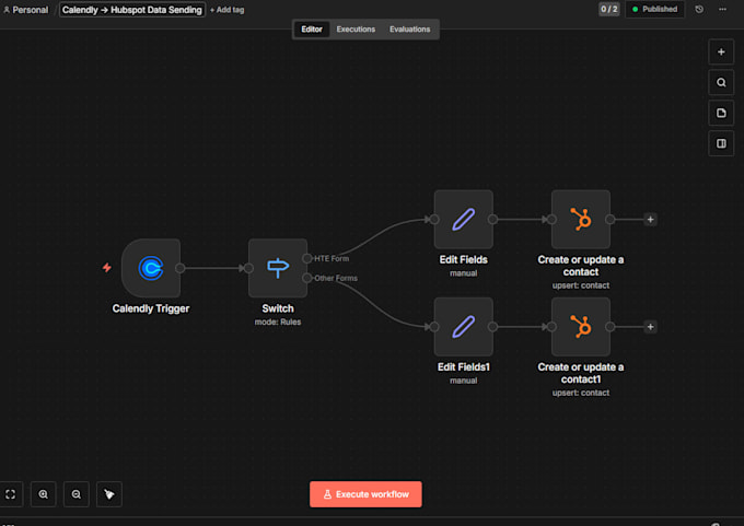 hubspot CRM automation system