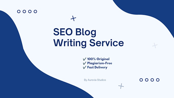 write SEO blog articles