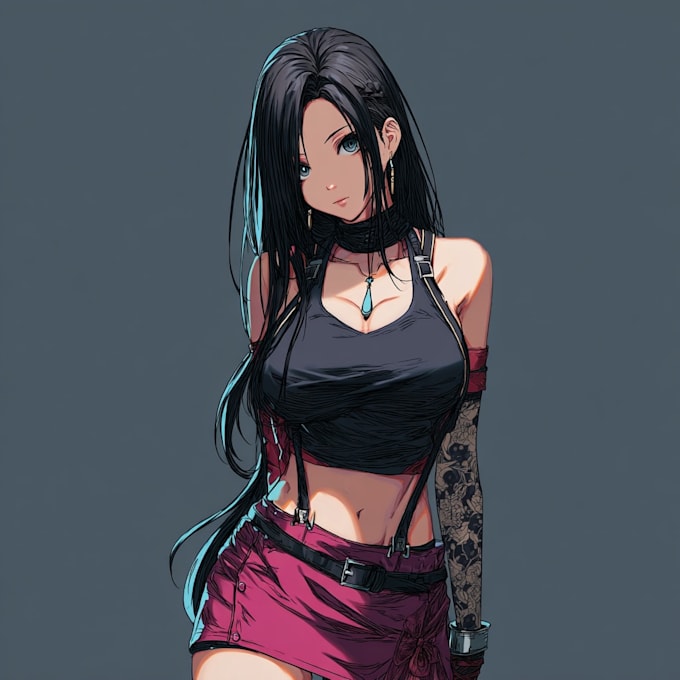 draw or color drawing, anime character, manga, comic, sketch