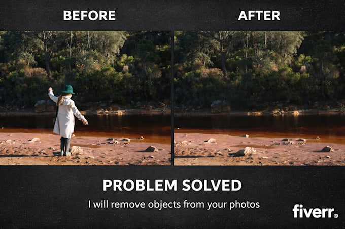 remove objects from photos professionally in photoshop