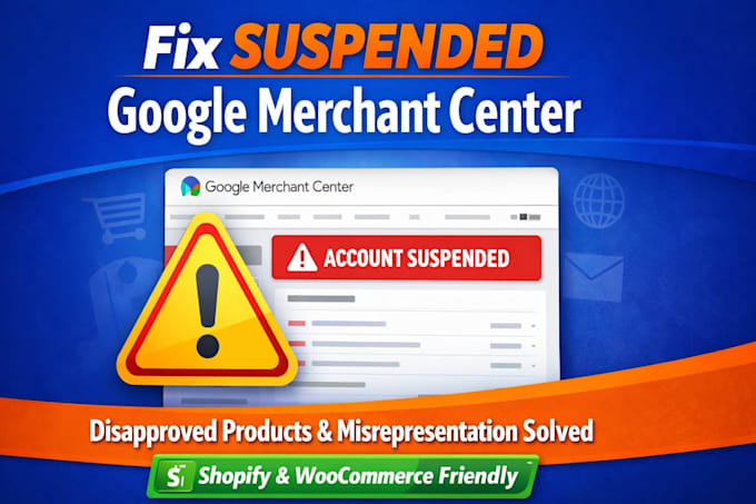 fix google merchant center suspension and disapproved product