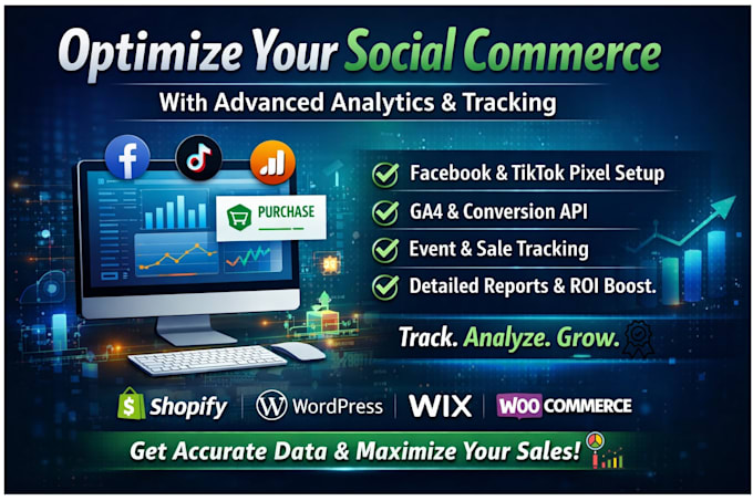 optimize your social commerce with advanced analytics and tracking