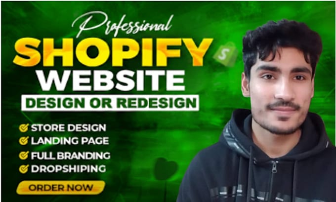 create your expert shopify store or dropshipping website