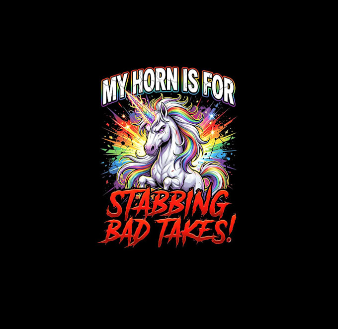 design high quality unicorn logo with unlimited revision