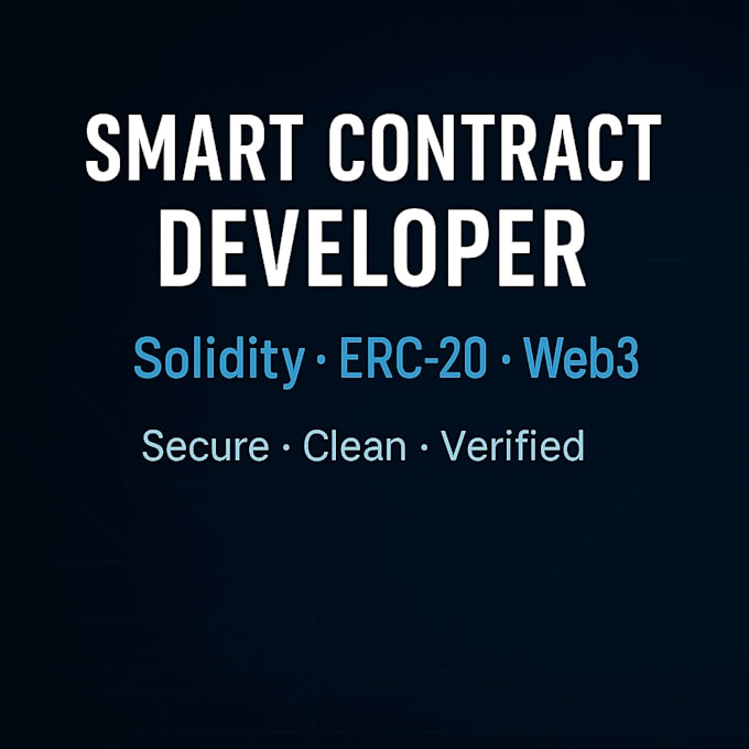 develop and deploy smart contracts for web3