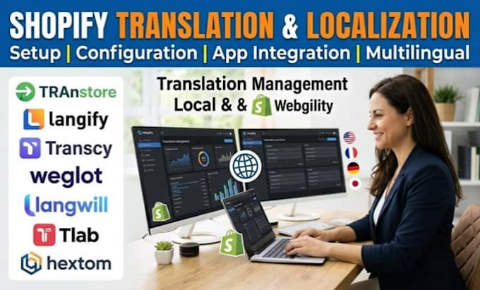 setup shopify translation transtore langify transcy weglot langwill tlab hextom