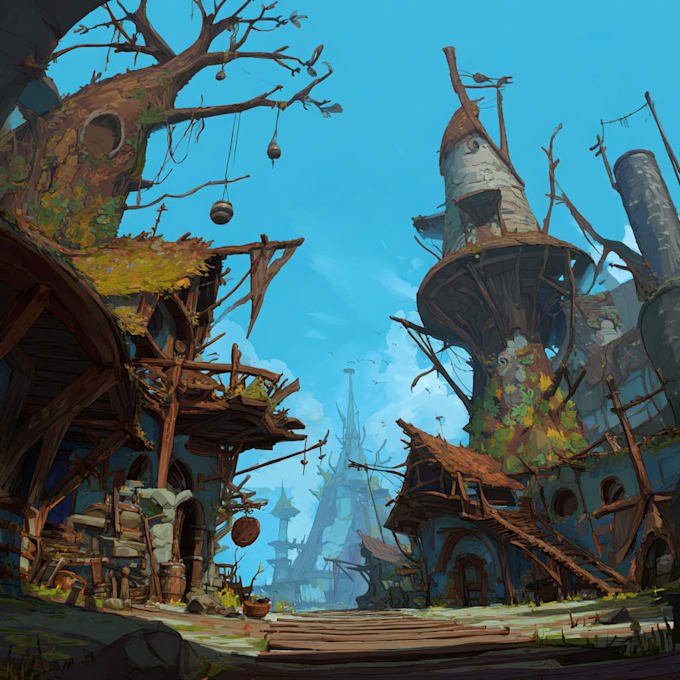 do environment concept art