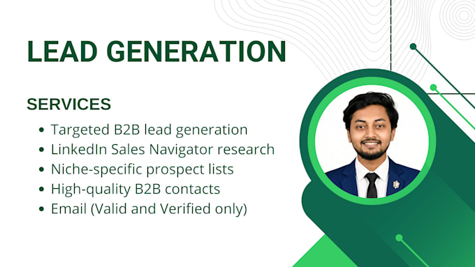 do targeted b2b lead generation and verified email list