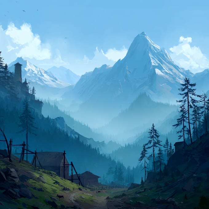 do environment concept art