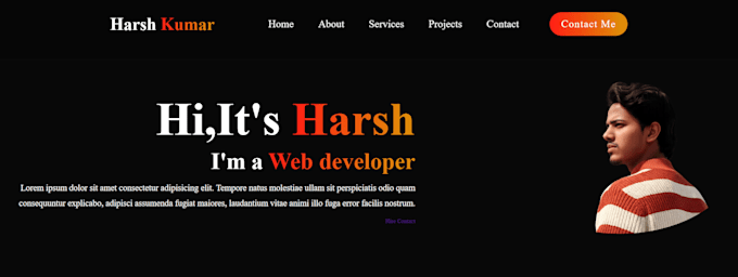create websites portfolio resume writing