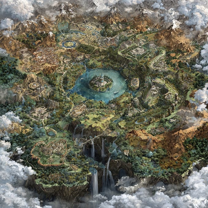 create the map of your fantasy world