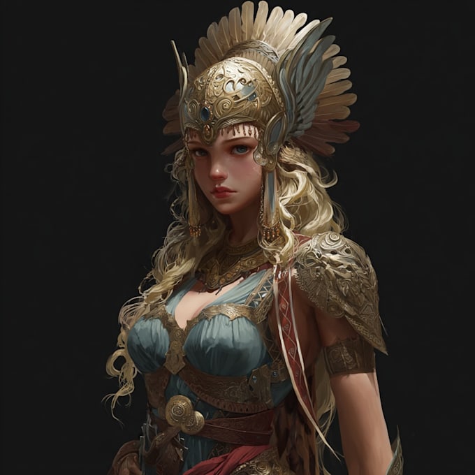 fantasy character art and fantasy character art