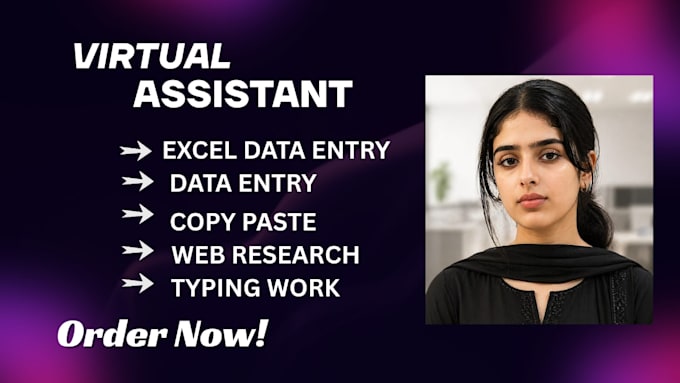 fast data entry, web research, copy paste, excel data entry