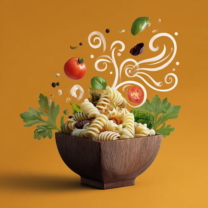 create attractive food poster design for social media