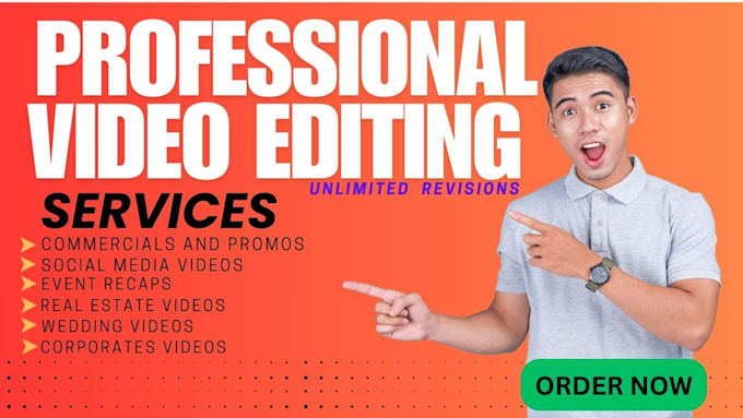 do professional video editing
