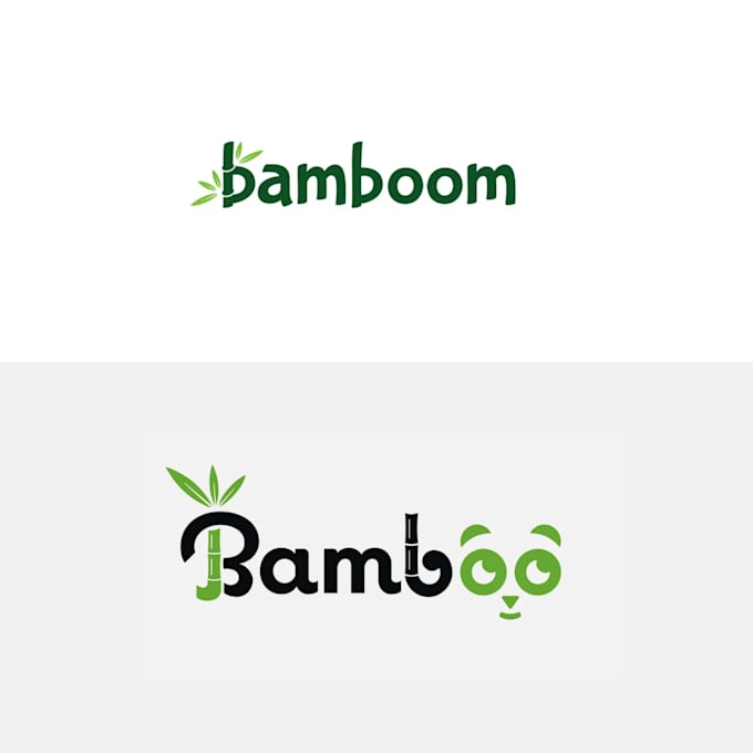 create exclusive bamboo logo design