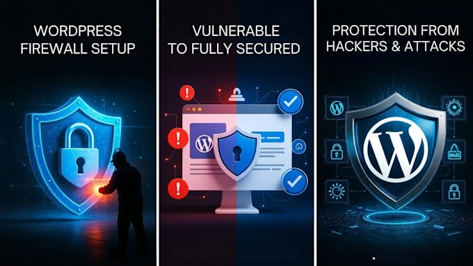 Secure your wordpress website and set up firewall protection by Iceberg ...