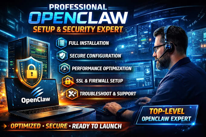 do openclaw open claw configuration server setup open claw secure installation
