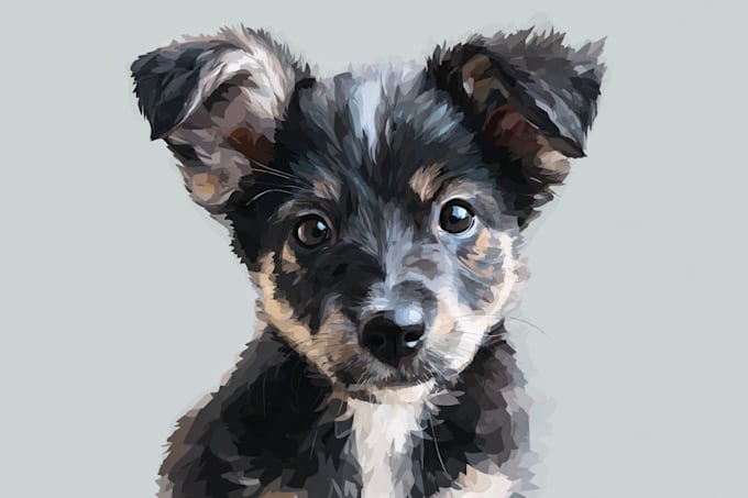 create a disney pixar style pet portrait