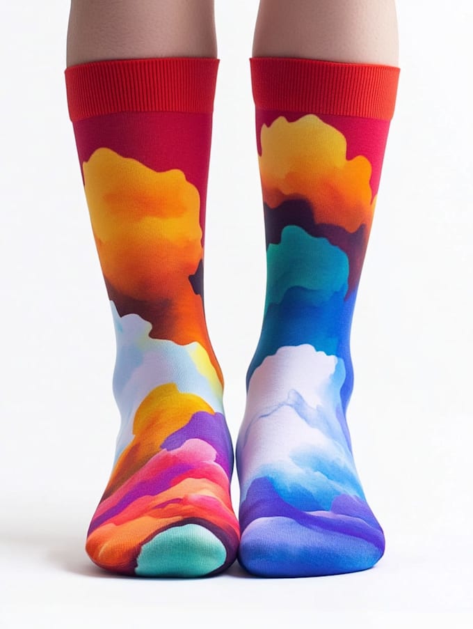 unique socks design and custom socks design