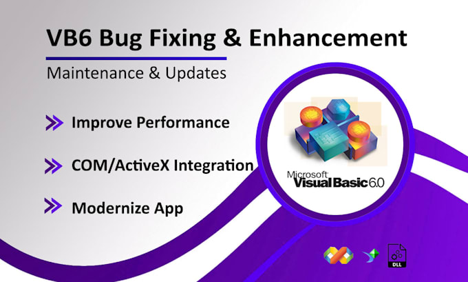 Corriger les bugs dans visual basic 6 et améliorer la fonctionnalité ...