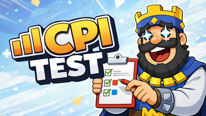 make cpi test video ad for your mobile game