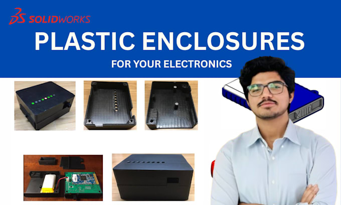 design a custom pcb enclosure, product casing, or housing for your electronics