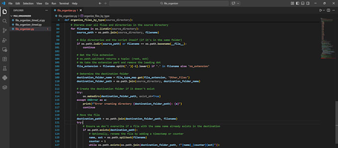 create custom python scripts