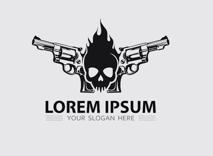 make unique gun shop logo within 24 hours