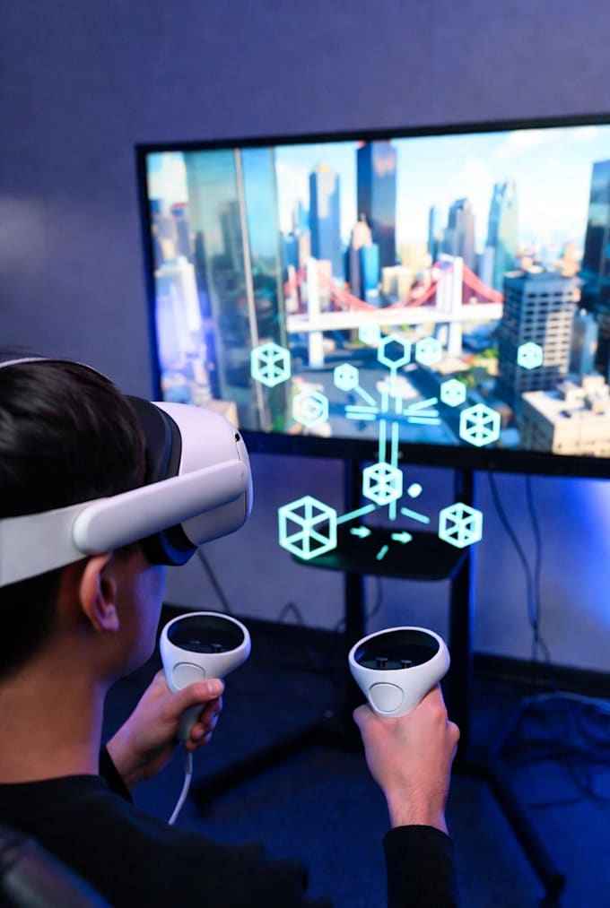 do immersive VR apps, games, and virtual reality experiences in unity