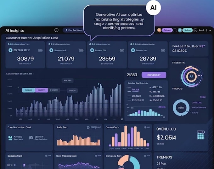 create a modern ai trade analytics web and mobile app