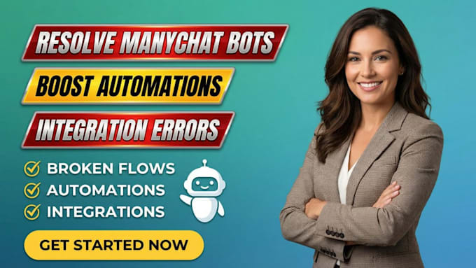 fix manychat bugs, create n8n manychat automation instagram, whatsapp chatbot