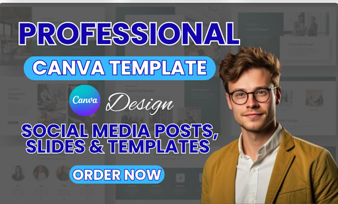 Design social media templates, canva design and templates slides posts ...